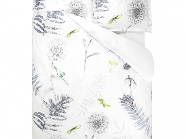 Capa para edredom Designers Guild Acanthus Indigo