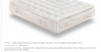 Colchão de molas ensacadas Smattex Chevalier Confort Top