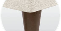 Pernas Sonpura Madera Cónica 15 cm