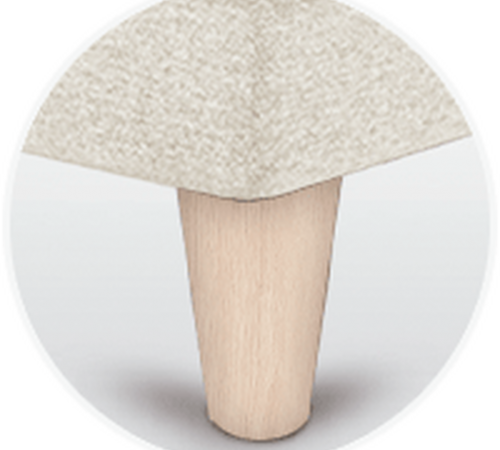 Pernas Sonpura Madera Cónica 15 cm