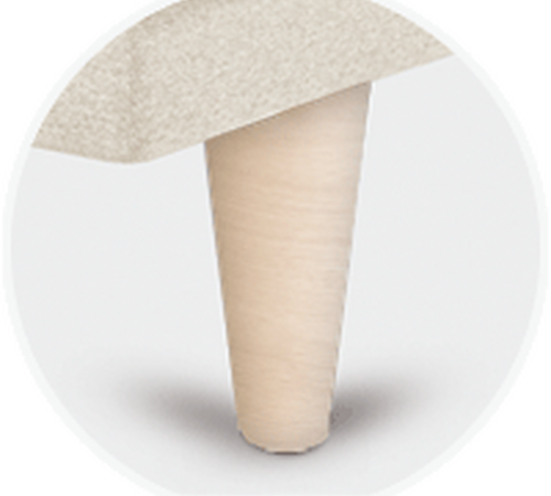 Pernas Sonpura Madera Cónica 25 cm