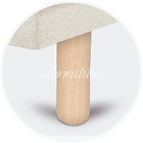 Pernas Sonpura Madera Cilíndrica 25 cm
