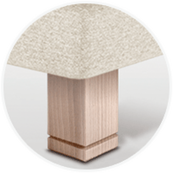 Pernas Sonpura Madera Cuadrada 15 cm